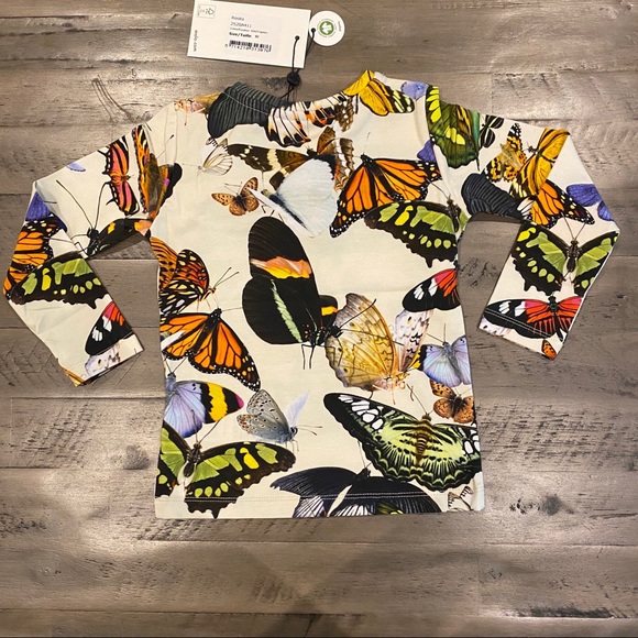 NWT Molo Rosita Papillon Long Sleeve T shirt - Picture 4 of 4